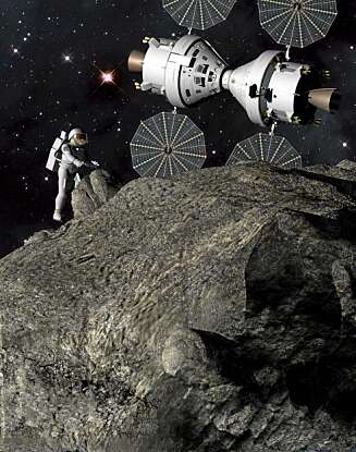 IKKE SÅ LENGE TIL: Lockheed Martin mener at en asteroideferd vil kunne utføres i 2019. IKKE SÅ LENGE TIL: Lockheed Martin mener at en asteroideferd vil kunne utføres i 2019.