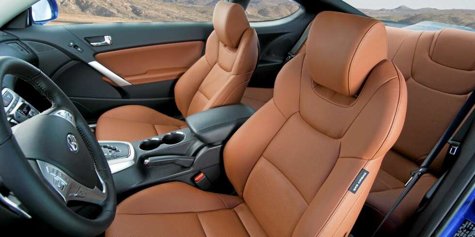 LEKKERT: Interiøret til Genesis Coupé. LEKKERT: Interiøret til Genesis Coupé.
