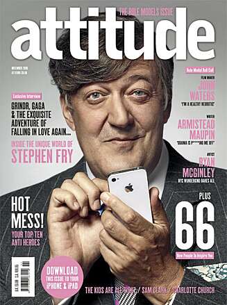 Intervjuet i Attitude med Stephen Fry har vakt harme blant britiske kvinner. Intervjuet i Attitude med Stephen Fry har vakt harme blant britiske kvinner.