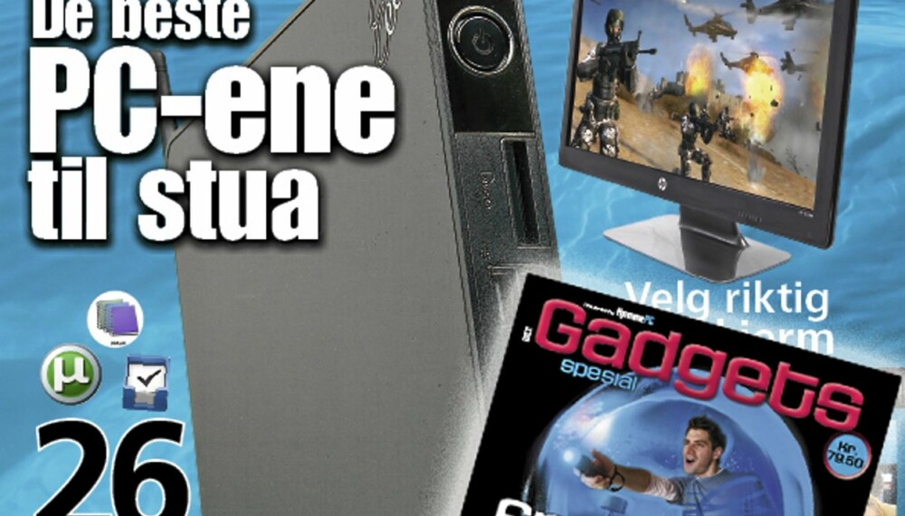 I SALG NÅ: HjemmePC nr 10 (oktober) er i salg nå med Gadgets! Løp og kjøp. I SALG NÅ: HjemmePC nr 10 (oktober) er i salg nå med Gadgets! Løp og kjøp.