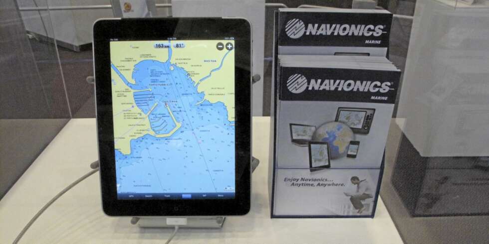 OPPFØLGER: Italienske Navionics har fulgt opp iPaden. OPPFØLGER: Italienske Navionics har fulgt opp iPaden.