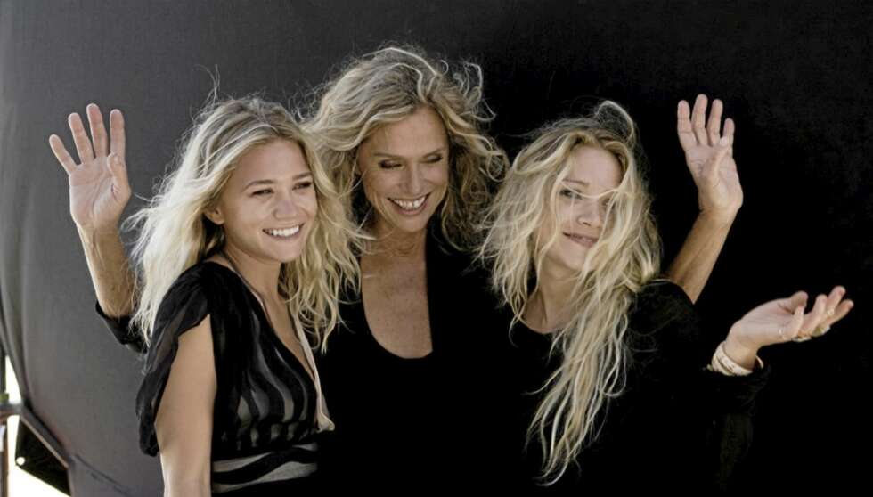 VALGTE HUTTON: Olsen-tvillingene valgte Lauren Hutton som modell for sin kleslinje The Row. VALGTE HUTTON: Olsen-tvillingene valgte Lauren Hutton som modell for sin kleslinje The Row.