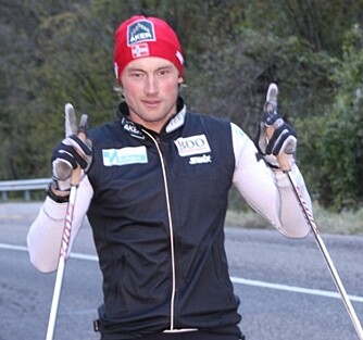 OPTIMIST: En tent Northug på siste rulleskiøkt i Val Senales. OPTIMIST: En tent Northug på siste rulleskiøkt i Val Senales.