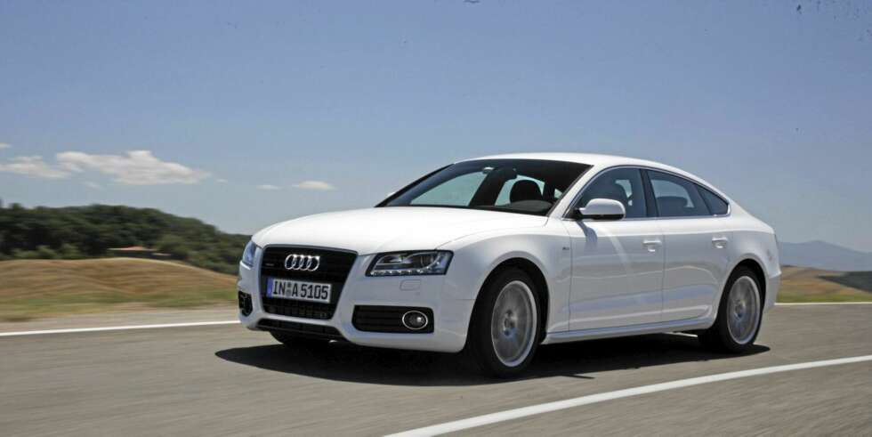 ANDREAS: Audi A5 Sportback. ANDREAS: Audi A5 Sportback.