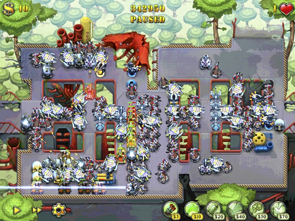 FIELDRUNNERS: Utrolig bra strategispill for iPad. FIELDRUNNERS: Utrolig bra strategispill for iPad.