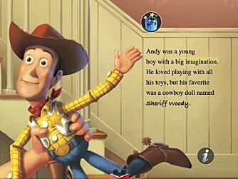 TOY STORY: Fremtidens barnebok ser kanskje slik ut? TOY STORY: Fremtidens barnebok ser kanskje slik ut?