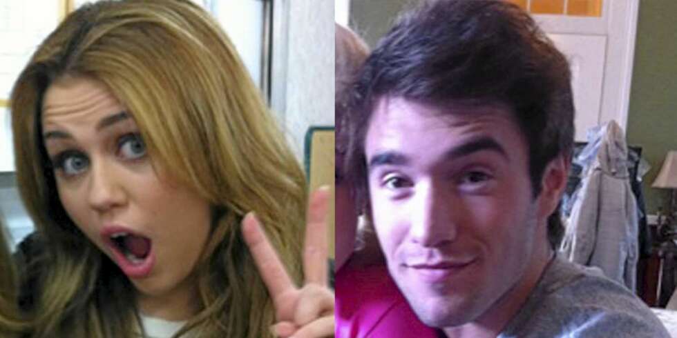 PAR?: Miley Cyrus - best kjent som Hannah Montana - skal etter sigende ha et svært godt forhold til sin skuespillerkollega, Josh Bowman. PAR?: Miley Cyrus - best kjent som Hannah Montana - skal etter sigende ha et svært godt forhold til sin skuespillerkollega, Josh Bowman.