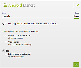 DIREKTE: Du kan installere apps på telefonen din direkte fra nettleseren på PC-en ¿ direkte over mobilnettet. DIREKTE: Du kan installere apps på telefonen din direkte fra nettleseren på PC-en ¿ direkte over mobilnettet.