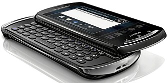 PRO: Experia Pro kommer med Android og fullt tastatur. PRO: Experia Pro kommer med Android og fullt tastatur.