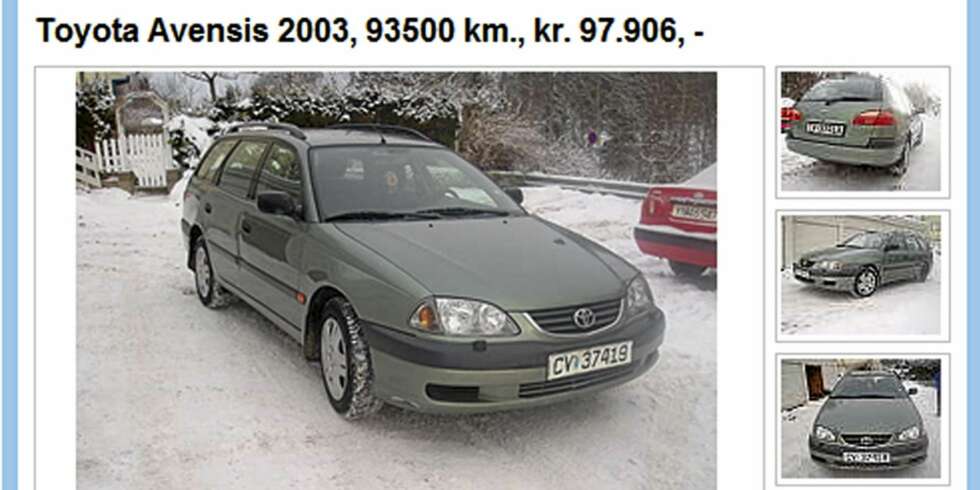 SKUDDSIKKER: Avensis er kongen av driftsikkerhet, og topper lista over modeller med færrest feil ved kilometerstand rundt 100 000 km. SKUDDSIKKER: Avensis er kongen av driftsikkerhet, og topper lista over modeller med færrest feil ved kilometerstand rundt 100 000 km.