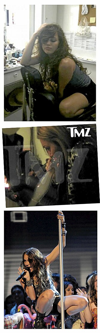 Billy Ray Cyrus er fortvilet over at datteren tilsynelatende er ute på Lindsay/Britney-galeien. Strippestang-dansende, bongrøykende, sexyposerende bilder er blitt dagligdags fra veslejenta hans. Billy Ray Cyrus er fortvilet over at datteren tilsynelatende er ute på Lindsay/Britney-galeien. Strippestang-dansende, bongrøykende, sexyposerende bilder er blitt dagligdags fra veslejenta hans.