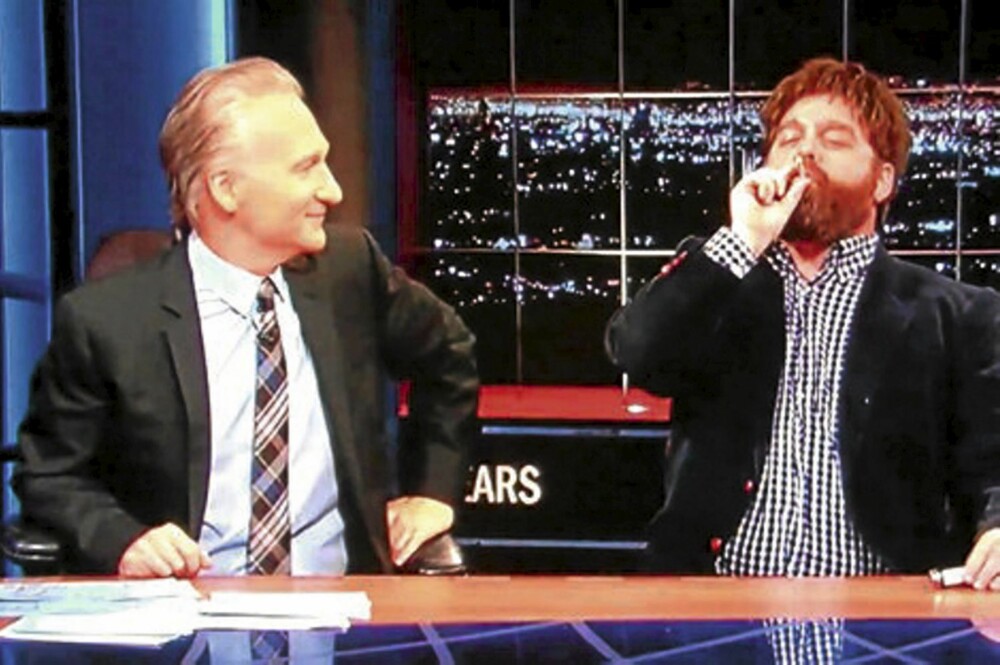Som et ledd i høstens legaliseringsdebatt i California fyrte Zach Galifianakis, kjent fra «The Hangover», opp en joint under «Real Time with Bill Maher». Deretter ropte han ut «oh my God, look at those dragons» som en spøk, og mente at det er nettopp slik en del trangsynte folk tenker om cannabis-bruk. Som et ledd i høstens legaliseringsdebatt i California fyrte Zach Galifianakis, kjent fra «The Hangover», opp en joint under «Real Time with Bill Maher». Deretter ropte han ut «oh my God, look at those dragons» som en spøk, og mente at det er nettopp slik en del trangsynte folk tenker om cannabis-bruk.