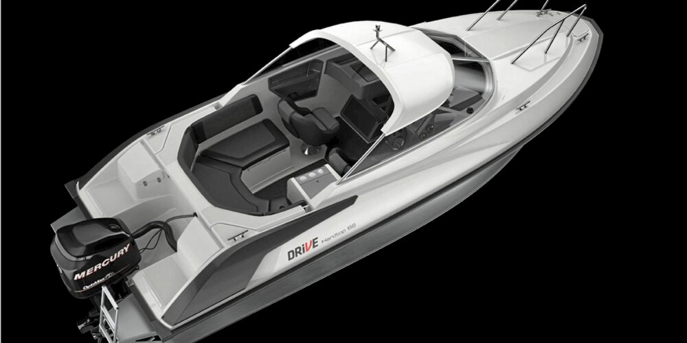 Hardtopmodellen Drive 66HT har det mest spennende designet av de nye modellene. Hardtopmodellen Drive 66HT har det mest spennende designet av de nye modellene.