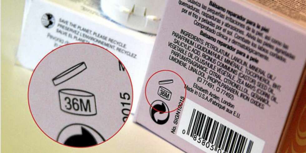 SJEKK DATO: De fleste kosmetikkprodukter er merket med holdbarhetsdato. SJEKK DATO: De fleste kosmetikkprodukter er merket med holdbarhetsdato.