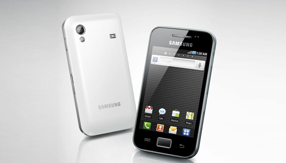 MELLOMKLASSE: Samsung Galaxy Ace er en telefon i mellomklassen, både pris- og spesifikasjonsmessig. MELLOMKLASSE: Samsung Galaxy Ace er en telefon i mellomklassen, både pris- og spesifikasjonsmessig.