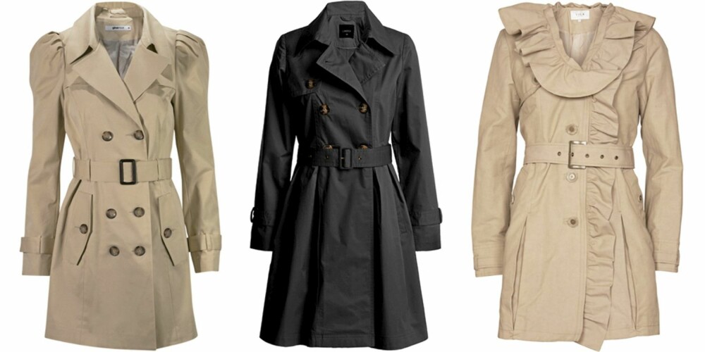 FRA VENSTRE: Gina Tricot (kr 599), Lindex (kr 499), Vila (kr 600). FRA VENSTRE: Gina Tricot (kr 599), Lindex (kr 499), Vila (kr 600).