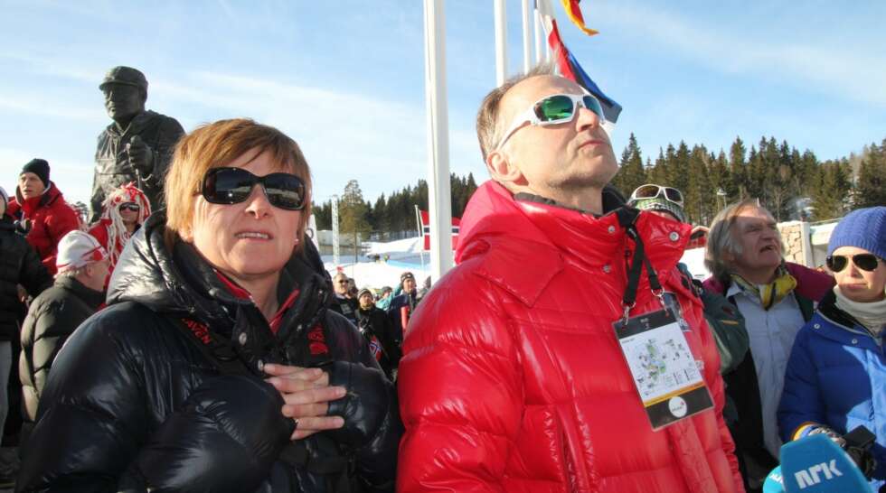 SPENTE: Mamma og pappa Northug var like spente under 5-mila som alle oss andre. SPENTE: Mamma og pappa Northug var like spente under 5-mila som alle oss andre.