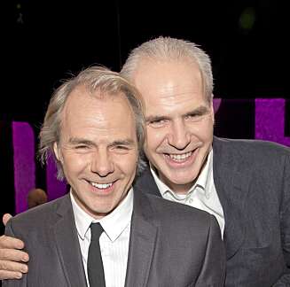 BRØDRE: ¿ Når jeg besøker Harald i Hollywood, ender jeg som regel opp med en statistrolle i en reklamefilm, ler broren John-Anker. BRØDRE: ¿ Når jeg besøker Harald i Hollywood, ender jeg som regel opp med en statistrolle i en reklamefilm, ler broren John-Anker.