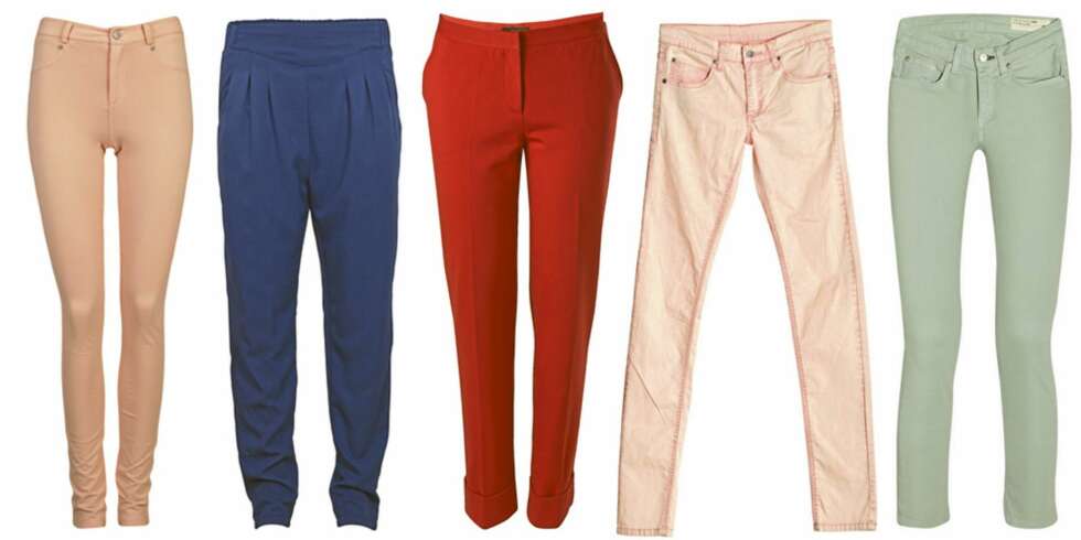 FRA VENSTRE: Cubus (kr 299), Vila (kr 299), Mango (kr 499) Cheap Monday (kr 400) og Rag og Bone (kr 850). FRA VENSTRE: Cubus (kr 299), Vila (kr 299), Mango (kr 499) Cheap Monday (kr 400) og Rag og Bone (kr 850).
