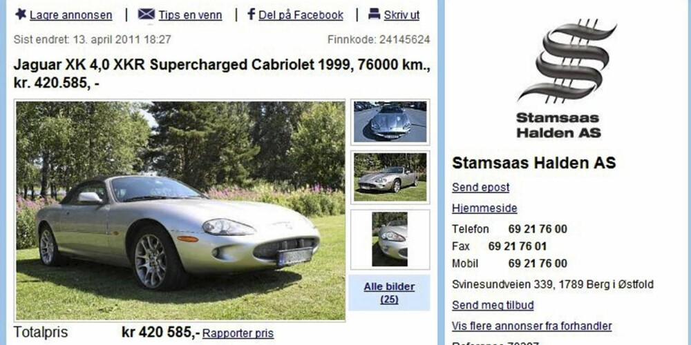 BRITISK: Jaguar XK BRITISK: Jaguar XK