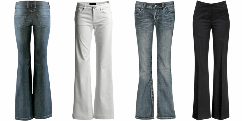 FRA VENSTRE: HM (kr 399), Lindex (kr 399), KappAhl (kr 399), Gina Tricot (kr 399). FRA VENSTRE: HM (kr 399), Lindex (kr 399), KappAhl (kr 399), Gina Tricot (kr 399).