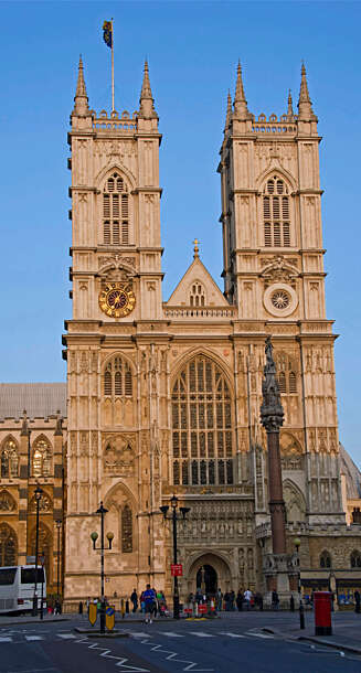 GEDIGEN: Westminster Abbey er Storbritannias offisielle kroningskirke. GEDIGEN: Westminster Abbey er Storbritannias offisielle kroningskirke.