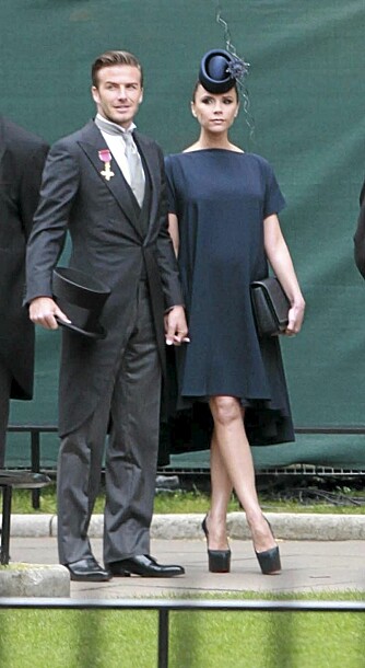 David og Victoria Beckham. David og Victoria Beckham.