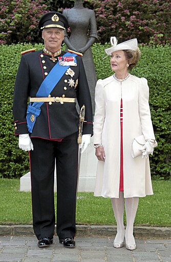 Kong Harald og dronning Sonja. Kong Harald og dronning Sonja.