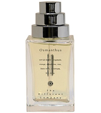 THE DIFFERENT COMPANY: Osmantus 50 ml (kr 850). THE DIFFERENT COMPANY: Osmantus 50 ml (kr 850).