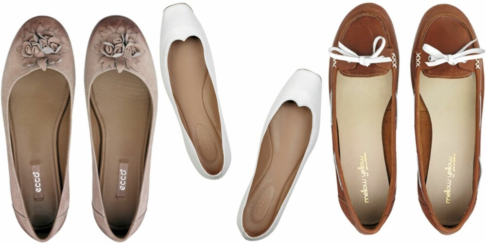 FRA VENSTRE: Ecco (kr 949), See by Chloé/Net-a-porter (kr 1700), Marc O'Polo (kr 999). FRA VENSTRE: Ecco (kr 949), See by Chloé/Net-a-porter (kr 1700), Marc O'Polo (kr 999).