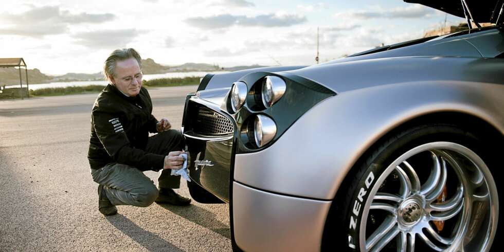 HJELPSOM: Horacio Pagani er ikke som toppsjefer flest. HJELPSOM: Horacio Pagani er ikke som toppsjefer flest.