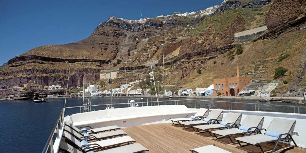 TILBUD: Escape Travel frister med et introduksjonstilbud på 7 840 kroner for en uke om bord. TILBUD: Escape Travel frister med et introduksjonstilbud på 7 840 kroner for en uke om bord.