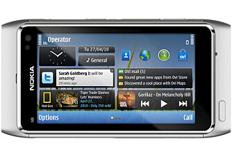 NOKIA N8: Dette er toppmodellen som har vært på markedet lengst, men med et veldig bra kamera og en hyggelig pris er den et bra kjøp. NOKIA N8: Dette er toppmodellen som har vært på markedet lengst, men med et veldig bra kamera og en hyggelig pris er den et bra kjøp.