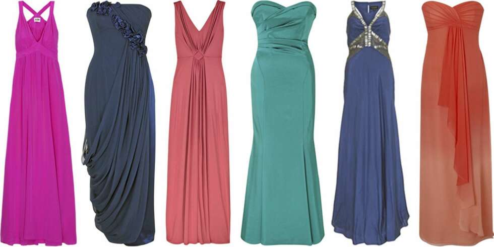 FRA VENSTRE: Alice by Temperley (kr 3220), Coast (kr 2361), Philosophy di Alberta Ferretti (kr 4406), Coast 1842), Warehouse (kr 945), Coast (kr 1511). FRA VENSTRE: Alice by Temperley (kr 3220), Coast (kr 2361), Philosophy di Alberta Ferretti (kr 4406), Coast 1842), Warehouse (kr 945), Coast (kr 1511).
