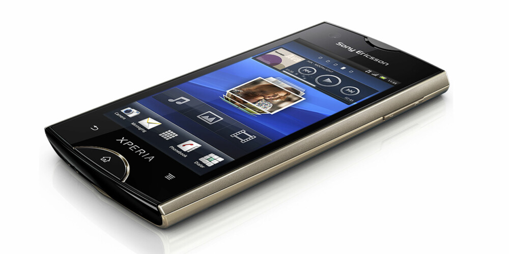 ALUMINIUM: Sony Ericsson Ray er en solid Android-telefon i aluminium. ALUMINIUM: Sony Ericsson Ray er en solid Android-telefon i aluminium.
