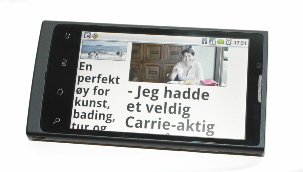 GOD SURFEMOBIL: Med rask internettilkobling og kraftig prosessor egner U9000 Nero seg bra til surfing. GOD SURFEMOBIL: Med rask internettilkobling og kraftig prosessor egner U9000 Nero seg bra til surfing.