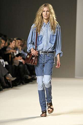 CATWALK: Denim og denim fra visningen til Chloé SS 2010 CATWALK: Denim og denim fra visningen til Chloé SS 2010