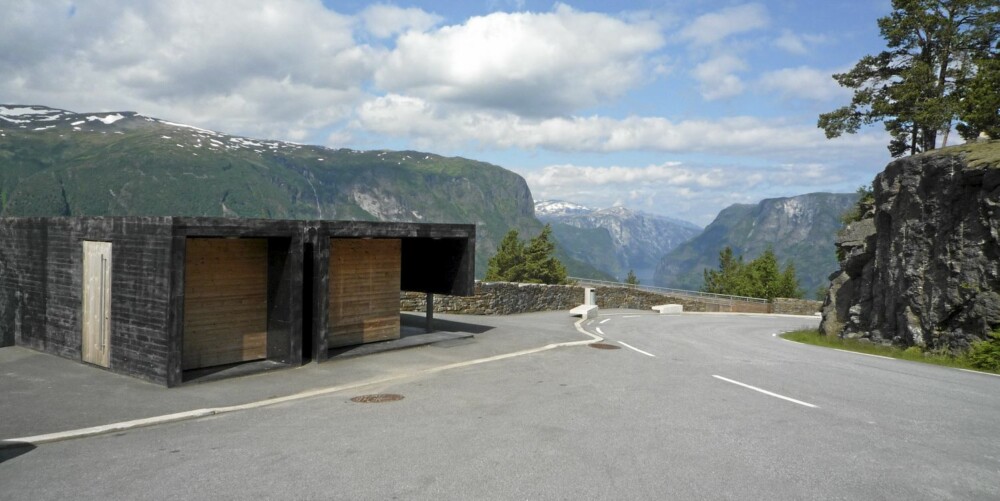 FANCY: Trengt? Toalettbygget er moderne og innbydende. Foto: Geir Svardal FANCY: Trengt? Toalettbygget er moderne og innbydende. Foto: Geir Svardal
