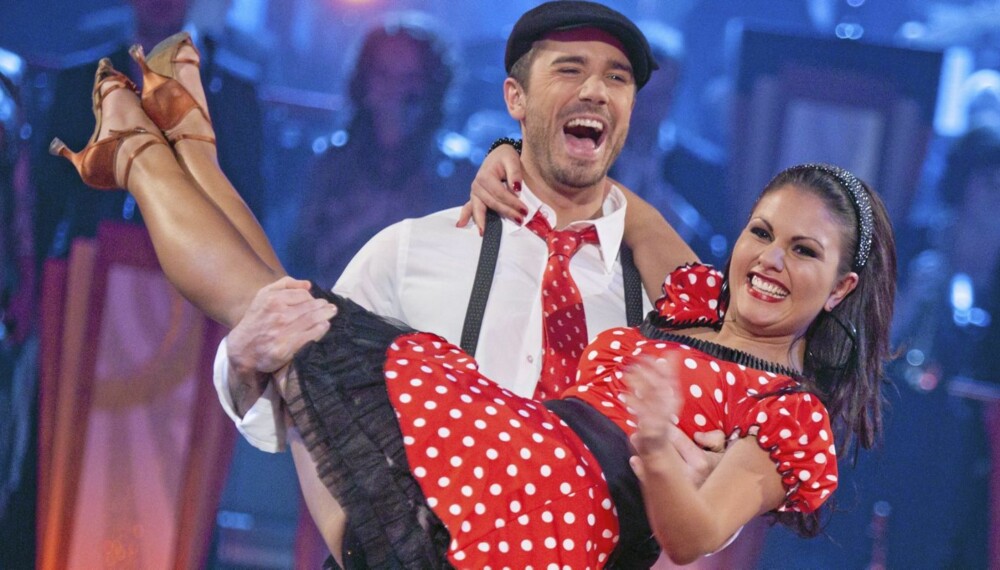 PAR-DANS: Tommy Fredvang og dansepartneren Rakel Kristina Aalmo fant tonen etter fjorårets «Skal vi danse». Nå er det slutt. PAR-DANS: Tommy Fredvang og dansepartneren Rakel Kristina Aalmo fant tonen etter fjorårets «Skal vi danse». Nå er det slutt.