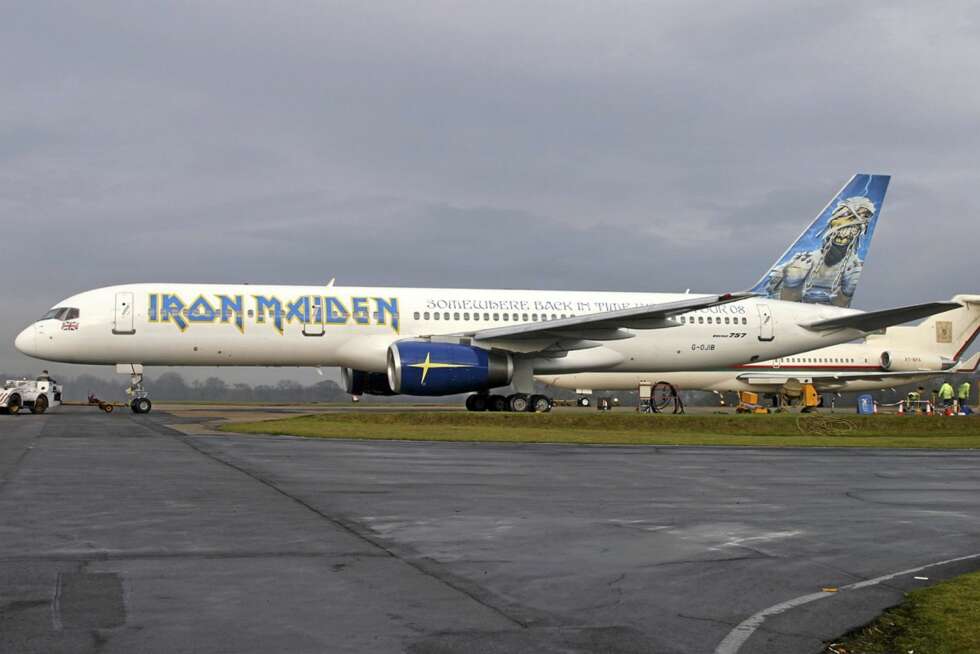 Ed Force One har selvsagt flightnummer 666. Ed Force One har selvsagt flightnummer 666.