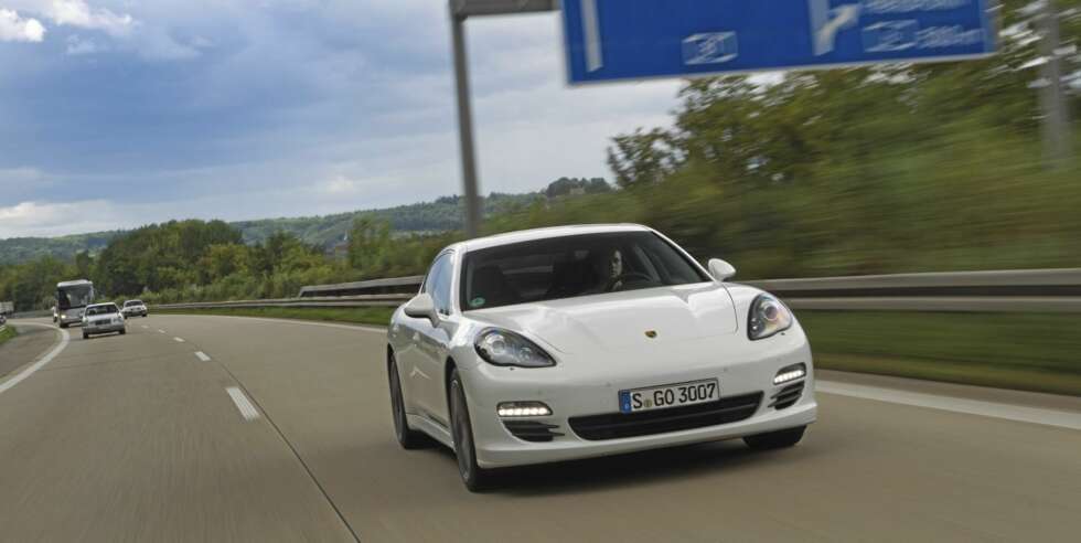 LANGTURER: Porsche fremhever dieselmodellen som en langturbil. LANGTURER: Porsche fremhever dieselmodellen som en langturbil.