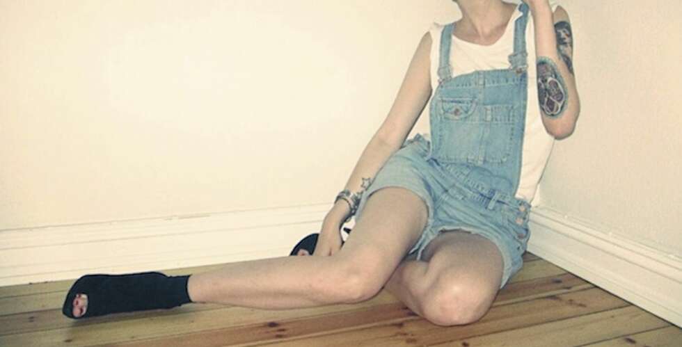 SOMMERFAVORITT: Denim playsuit fra H&M. SOMMERFAVORITT: Denim playsuit fra H&M.