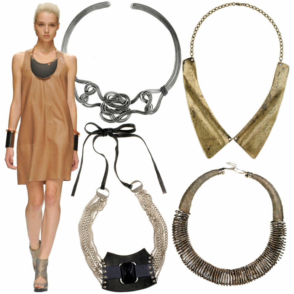 FRA VENSTRE: Indiska (kr 100), Mango (kr 349), House of Dagmar (kr 1200), By Malene Birger (kr 1300). FRA VENSTRE: Indiska (kr 100), Mango (kr 349), House of Dagmar (kr 1200), By Malene Birger (kr 1300).
