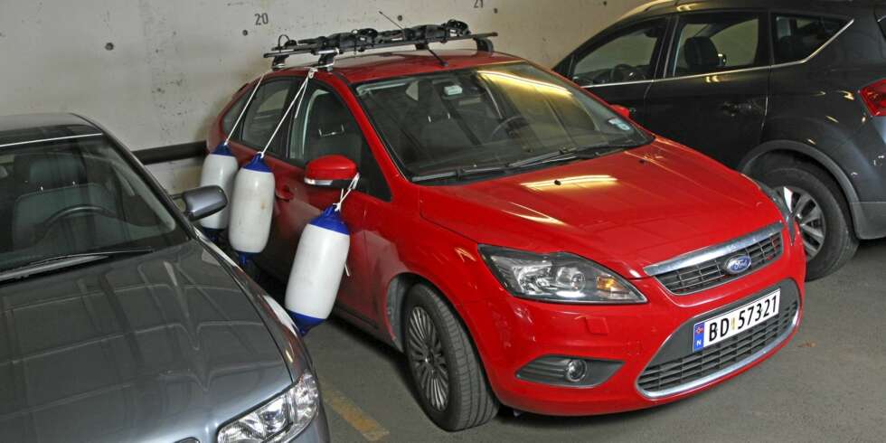 BESKYTT DEG: Noen ganger kunne en ha bruk for fendere til bilen, også. Foto: Egil Nordlien HM Foto BESKYTT DEG: Noen ganger kunne en ha bruk for fendere til bilen, også. Foto: Egil Nordlien HM Foto
