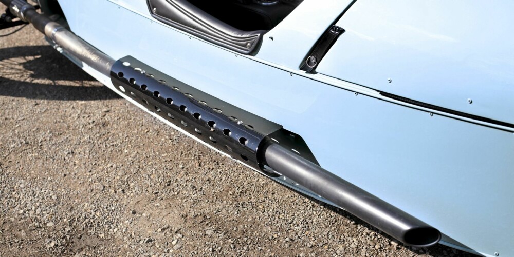 UTVENDIG EKSOS: Her skal du trå varsomt. FOTO: Top Gear UTVENDIG EKSOS: Her skal du trå varsomt. FOTO: Top Gear