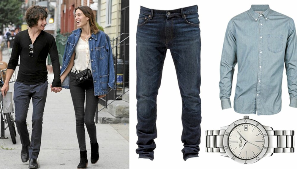 HERREPLAGG: Gjør som Alexa Chung og lån fra kjærestens garderobe. HERREPLAGG: Gjør som Alexa Chung og lån fra kjærestens garderobe.