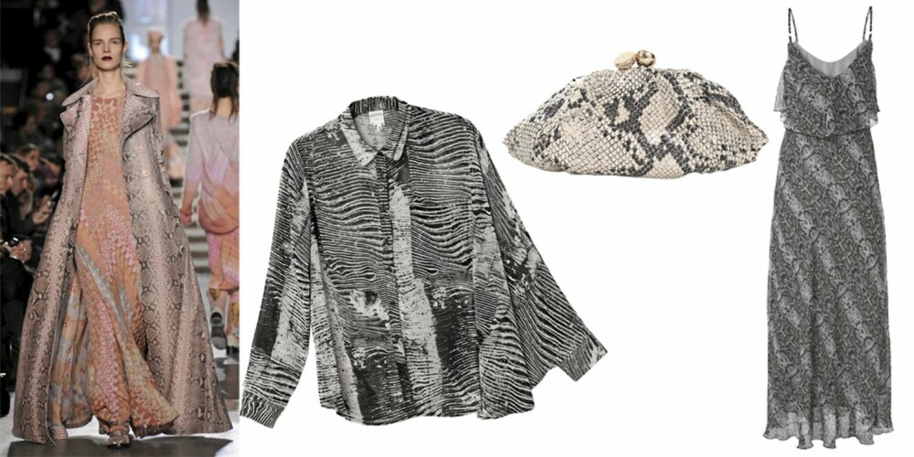 FRA VENSTRE: bluse fra Monki (kr 399), pung fra Fiorelli (kr 499), kjole fra Gina Tricot (kr 299). FRA VENSTRE: bluse fra Monki (kr 399), pung fra Fiorelli (kr 499), kjole fra Gina Tricot (kr 299).