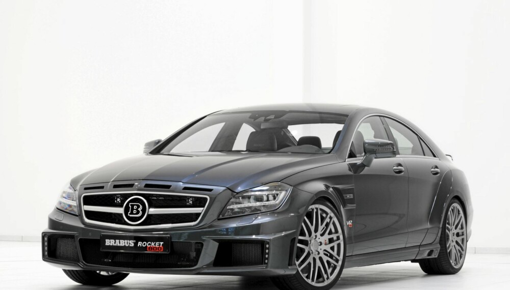 Dette er Brabus Rocket 800, basert på Mercedes CLS. ALLE FOT: Brabus Dette er Brabus Rocket 800, basert på Mercedes CLS. ALLE FOT: Brabus