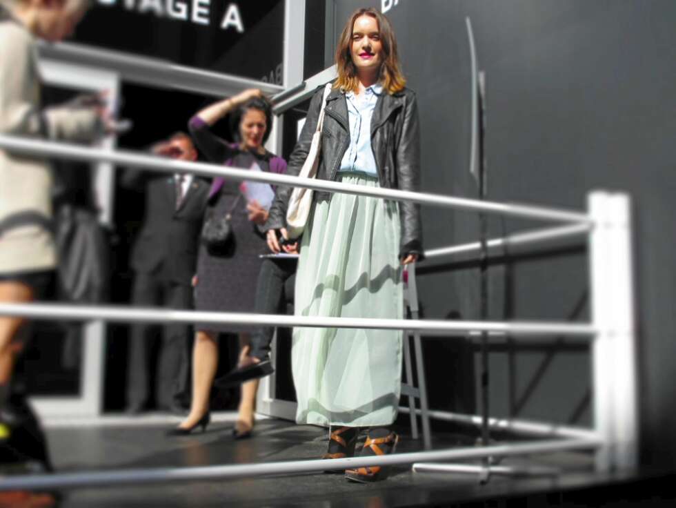 LONDON FASHION WEEK: Bli høstfin ved å mikse sommerens pasteller med rocka yttertøy og grove detaljer. Kamille elsker! LONDON FASHION WEEK: Bli høstfin ved å mikse sommerens pasteller med rocka yttertøy og grove detaljer. Kamille elsker!