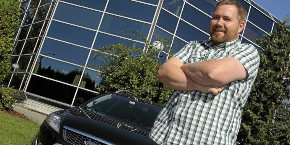 FORNØYD: Kyrre Johansson er fornøyd med sin nye forsikringsavtale. FORNØYD: Kyrre Johansson er fornøyd med sin nye forsikringsavtale.